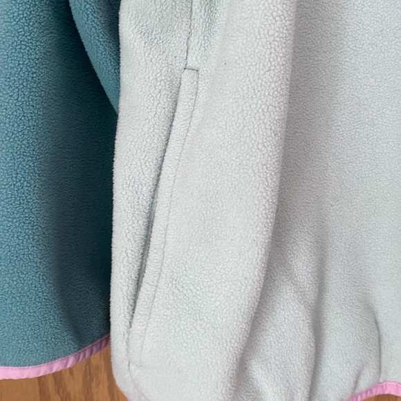 Lands End Heritage Fleece snap neck pullover - Picture 6 of 6